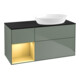 V&B Waschtischunterschrank Wandbeleuchtung Finion 120cm, Pl b m, Reg gol m Lac, Oli. m Lac-1