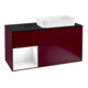 V&B Waschtischunterschrank Wandbeleuchtung Finion 120cm, Pl b m, Reg li glo wh. Lac, Peo m-1