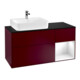 V&B Waschtischunterschrank Wandbeleuchtung Finion 120cm, Pl b m, Reg li glo wh. Lac, Peo m-1