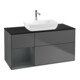 V&B Waschtischunterschrank Wandbeleuchtung Finion 120cm, Pl b m, Reg md m Lac, Anthrac. m-1