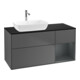 V&B Waschtischunterschrank Wandbeleuchtung Finion 120cm, Pl b m, Reg md m Lac, Anthrac. m-1