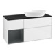 V&B Waschtischunterschrank Wandbeleuchtung Finion 120cm, Pl b m, Reg md m Lac, glo wh. Lac-1