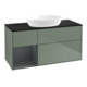 V&B Waschtischunterschrank Wandbeleuchtung Finion 120cm, Pl b m, Reg md m Lac, Oli. m Lac-1
