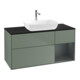 V&B Waschtischunterschrank Wandbeleuchtung Finion 120cm, Pl b m, Reg md m Lac, Oli. m Lac-1
