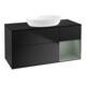 V&B Waschtischunterschrank Wandbeleuchtung Finion 120cm, Pl b m, Reg Oli. m Lac, bla m Lac-1