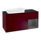 V&B Waschtischunterschrank Wandbeleuchtung Finion 120cm, Pl b m, Reg re Anthrac. m, Peo m-1