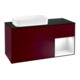 V&B Waschtischunterschrank Wandbeleuchtung Finion 120cm, Pl b m, Reg re glo wh. Lac, Peo m-1