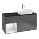 V&B Waschtischunterschrank Wandbeleuchtung Finion 120cm, Pl b m, Reg wh. m Lac, Anthrac. m-1