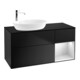 V&B Waschtischunterschrank Wandbeleuchtung Finion 120cm, Pl b m, Reg wh. m Lac, bla m Lac-1