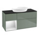 V&B Waschtischunterschrank Wandbeleuchtung Finion 120cm, Pl b m, Reg wh. m Lac, Oli. m Lac-1