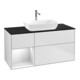V&B Waschtischunterschrank Wandbeleuchtung Finion 120cm, Pl b m, Reg wh. m Lac, wh. m Lac-1