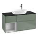 V&B Waschtischunterschrank Wandbeleuchtung Finion 120cm, Pl b m, Rg g wh. Lac, Oli. m Lac-1