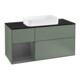 V&B Waschtischunterschrank Wandbeleuchtung Finion 120cm, Pl b m, Rg l A m, Oli. m Lac-1