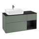 V&B Waschtischunterschrank Wandbeleuchtung Finion 120cm, Pl b m, Rg l b m Lac, Oli. m Lac-1