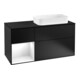 V&B Waschtischunterschrank Wandbeleuchtung Finion 120cm, Pl b m, Rg l g wh. Lac, bla m Lac-1