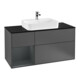 V&B Waschtischunterschrank Wandbeleuchtung Finion 120cm, Pl b m, Rg l md b m La, A m-1
