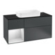 V&B Waschtischunterschrank Wandbeleuchtung Finion 120cm, Pl b m, Rg l w m La, md bl. m Lac-1