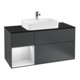 V&B Waschtischunterschrank Wandbeleuchtung Finion 120cm, Pl b m, Rg l w m La, md bl. m Lac-1