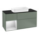 V&B Waschtischunterschrank Wandbeleuchtung Finion 120cm, Pl b m, Rg l w m Lac, Oli. m Lac-1