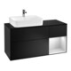 V&B Waschtischunterschrank Wandbeleuchtung Finion 120cm, Pl b m, Rg l wh. m Lac, bla m Lac-1