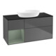 V&B Waschtischunterschrank Wandbeleuchtung Finion 120cm, Pl b m, Rg Oli. m Lac, Anthrac. m-1