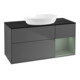 V&B Waschtischunterschrank Wandbeleuchtung Finion 120cm, Pl b m, Rg Oli. m Lac, Anthrac. m-1