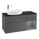 V&B Waschtischunterschrank Wandbeleuchtung Finion 120cm, Pl b m, Rg Oli. m Lac, Anthrac. m-1