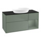 V&B Waschtischunterschrank Wandbeleuchtung Finion 120cm, Pl b m, Rg Oli. m Lac, Oli. m Lac-1