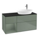 V&B Waschtischunterschrank Wandbeleuchtung Finion 120cm, Pl b m, Rg Oli. m Lac, Oli. m Lac-1