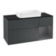 V&B Waschtischunterschrank Wandbeleuchtung Finion 120cm, Pl b m, Rg r A m, md bl. m Lac-1