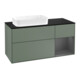 V&B Waschtischunterschrank Wandbeleuchtung Finion 120cm, Pl b m, Rg r A m, Oli. m Lac-1