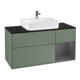 V&B Waschtischunterschrank Wandbeleuchtung Finion 120cm, Pl b m, Rg r A m, Oli. m Lac-1