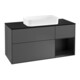 V&B Waschtischunterschrank Wandbeleuchtung Finion 120cm, Pl b m, Rg r b m Lac, Anthrac. m-1