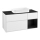 V&B Waschtischunterschrank Wandbeleuchtung Finion 120cm, Pl b m, Rg r b m Lac, glo wh. Lac-1