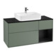 V&B Waschtischunterschrank Wandbeleuchtung Finion 120cm, Pl b m, Rg r b m Lac, Oli. m Lac-1