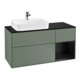 V&B Waschtischunterschrank Wandbeleuchtung Finion 120cm, Pl b m, Rg r b m Lac, Oli. m Lac-1