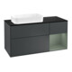 V&B Waschtischunterschrank Wandbeleuchtung Finion 120cm, Pl b m, Rg r Ol m La, md b m Lac-1