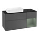 V&B Waschtischunterschrank Wandbeleuchtung Finion 120cm, Pl b m, Rg r Ol m Lac, Anthrac. m-1