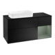V&B Waschtischunterschrank Wandbeleuchtung Finion 120cm, Pl b m, Rg r Ol m Lac, bla m Lac-1