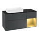 V&B Waschtischunterschrank Wandbeleuchtung Finion 120cm, Pl b m, Rg re gol m, md bl. m Lac-1