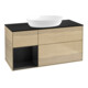 V&B Waschtischunterschrank Wandbeleuchtung Finion 120cm, Pl bla m, Reg bla m Lac, Oa ven-1