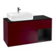 V&B Waschtischunterschrank Wandbeleuchtung Finion 120cm, Pl bla m, Reg li bla m Lac, Peo m-1