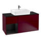 V&B Waschtischunterschrank Wandbeleuchtung Finion 120cm, Pl bla m, Reg li bla m Lac, Peo m-1