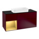 V&B Waschtischunterschrank Wandbeleuchtung Finion 120cm, Pl bla m, Reg li gol m, Peo m-1