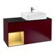 V&B Waschtischunterschrank Wandbeleuchtung Finion 120cm, Pl bla m, Reg li gol m, Peo m-1