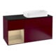 V&B Waschtischunterschrank Wandbeleuchtung Finion 120cm, Pl bla m, Reg li Oa ven, Peo m-1