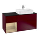 V&B Waschtischunterschrank Wandbeleuchtung Finion 120cm, Pl bla m, Reg li Oa ven, Peo m-1