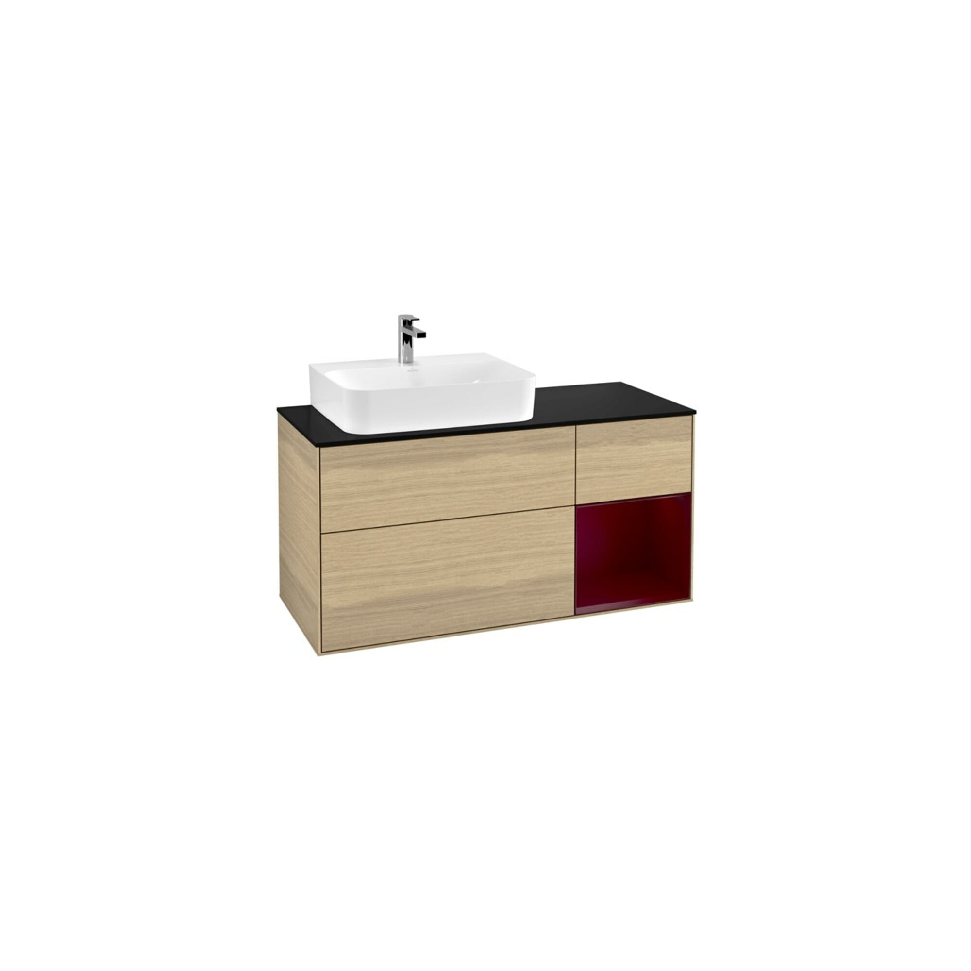 V&B Waschtischunterschrank Wandbeleuchtung Finion 120cm, Pl bla m, Reg li Peo, Oa ven ; Villeroy & Boch