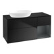 V&B Waschtischunterschrank Wandbeleuchtung Finion 120cm, Pl bla m, Reg md m Lac, bla m Lac-1