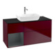 V&B Waschtischunterschrank Wandbeleuchtung Finion 120cm, Pl bla m, Reg md m Lac, Peo m-1